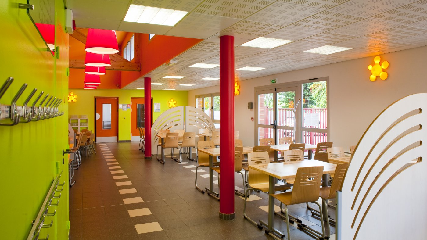Architecture d'intérieur - Construction d'un restaurant scolaire