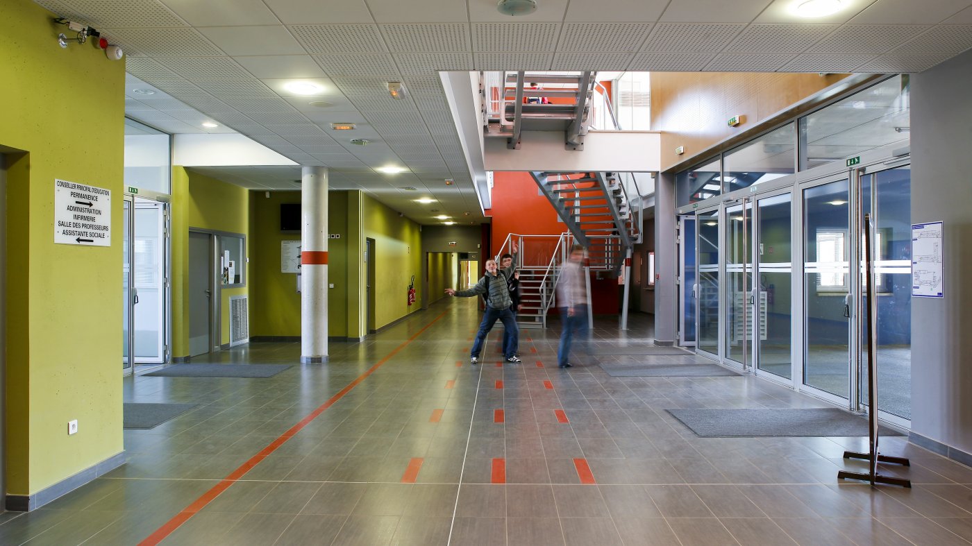 Architecture d'intérieur - Construction du collège Pierre-Gilles-de-Gennes